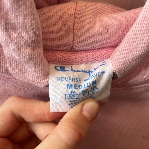 Champion pink hoodie - Picture 3 of 3